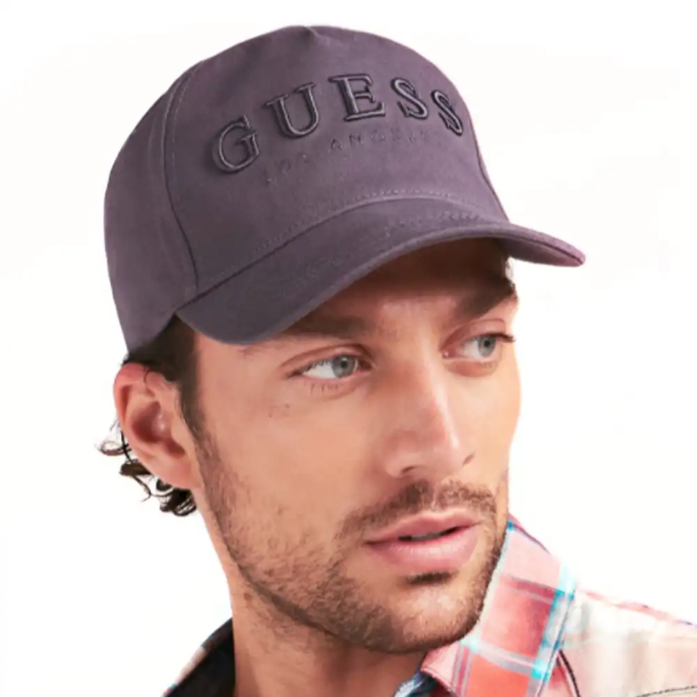 Casquette homme Guess Streetwear Gris - ZESHOES