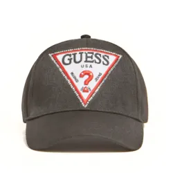 Casquette femme Guess Application-bijou Noir - ZESHOES