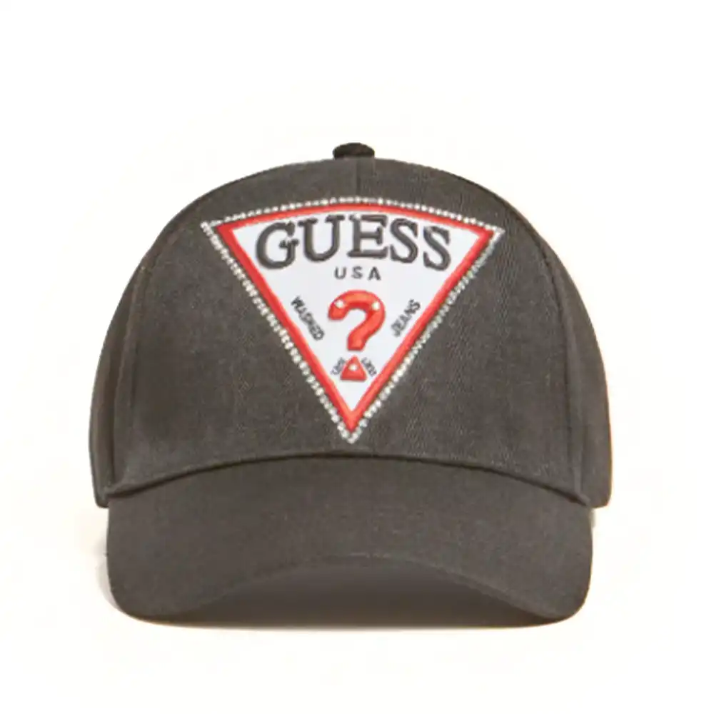 Casquette femme Guess Application-bijou Noir - ZESHOES
