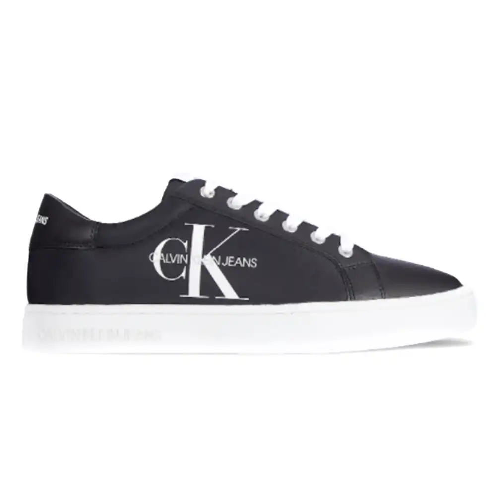 Basket basse homme Calvin Klein Tennis Noir - ZESHOES
