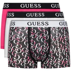 Boxer homme Guess Pack x3 unlimited logo Multicolor - ZESHOES