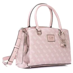 Sac a main femme Guess Tyren logo 4g Rose - ZESHOES Sac a main femme Guess Tyren logo 4g Rose - ZESHOES