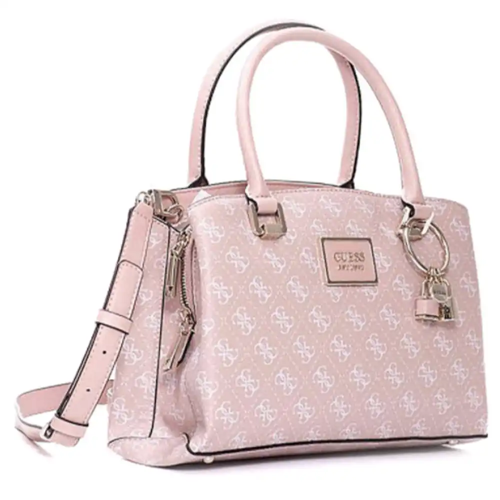 Sac a main femme Guess Tyren logo 4g Rose - ZESHOES Sac a main femme Guess Tyren logo 4g Rose - ZESHOES