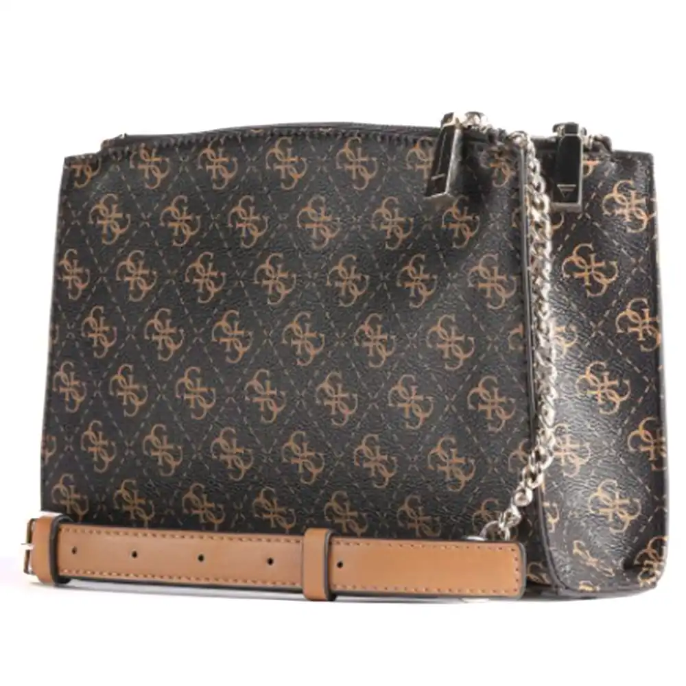 Pochette femme Guess Tyren Marron - ZESHOES Pochette femme Guess Tyren Marron - ZESHOES