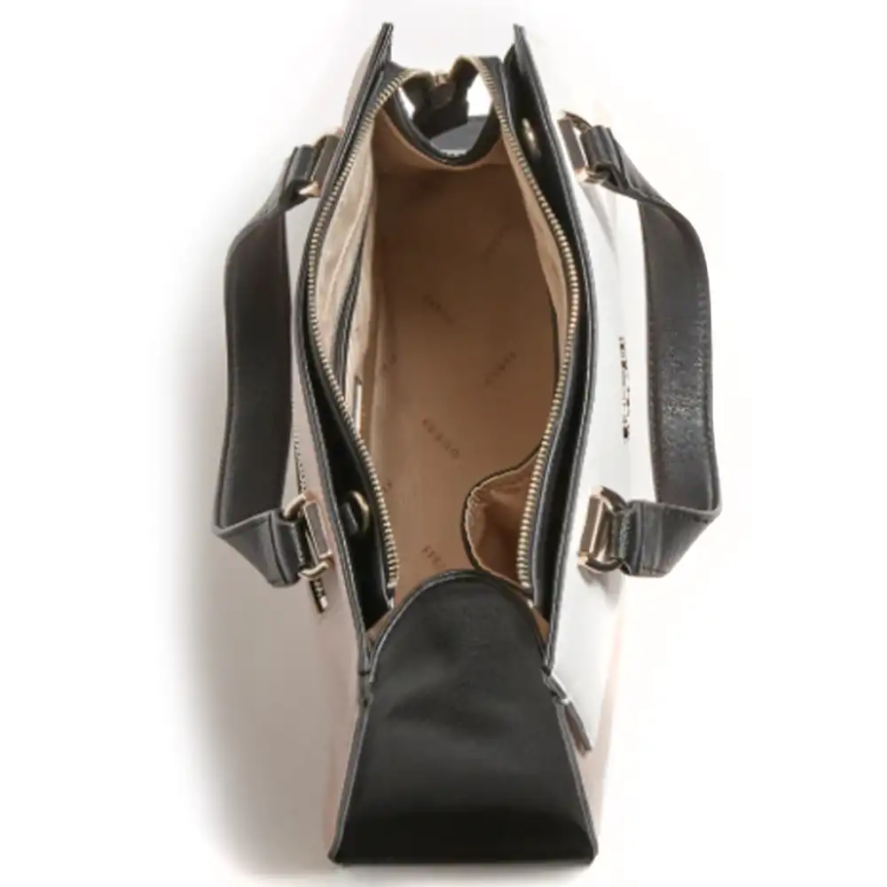 Sac a main femme Guess Dalma breloque logo Blanc - ZESHOES