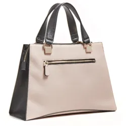 Sac a main femme Guess Dalma breloque logo Blanc - ZESHOES