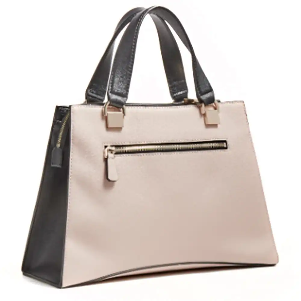 Sac a main femme Guess Dalma breloque logo Blanc - ZESHOES
