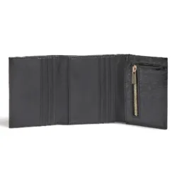 Portefeuille femme Guess Dilla capitonne Noir - ZESHOES Portefeuille femme Guess Dilla capitonne Noir - ZESHOES