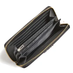 Portefeuille femme Guess Maxi dalma Noir - ZESHOES