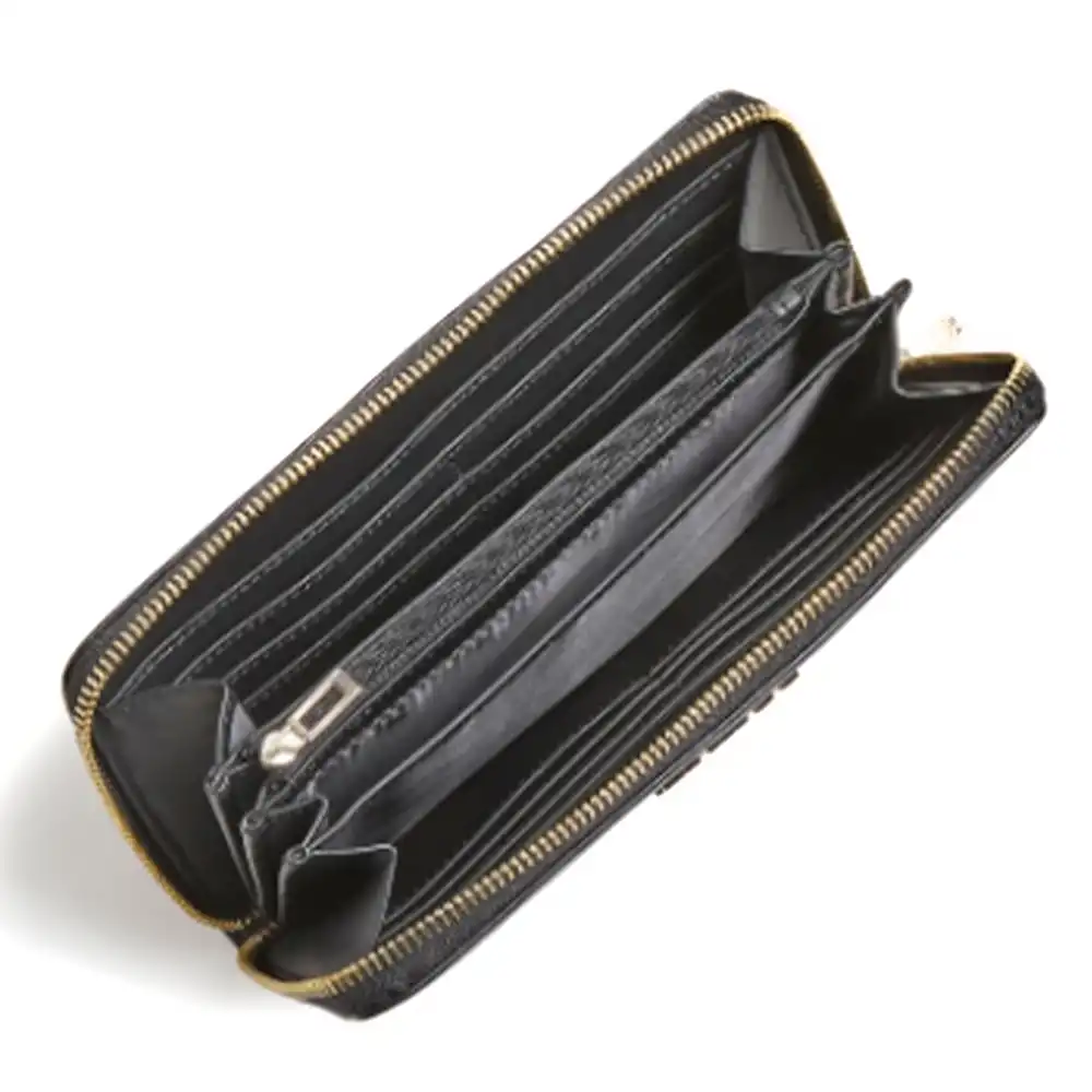 Portefeuille femme Guess Maxi dalma Noir - ZESHOES