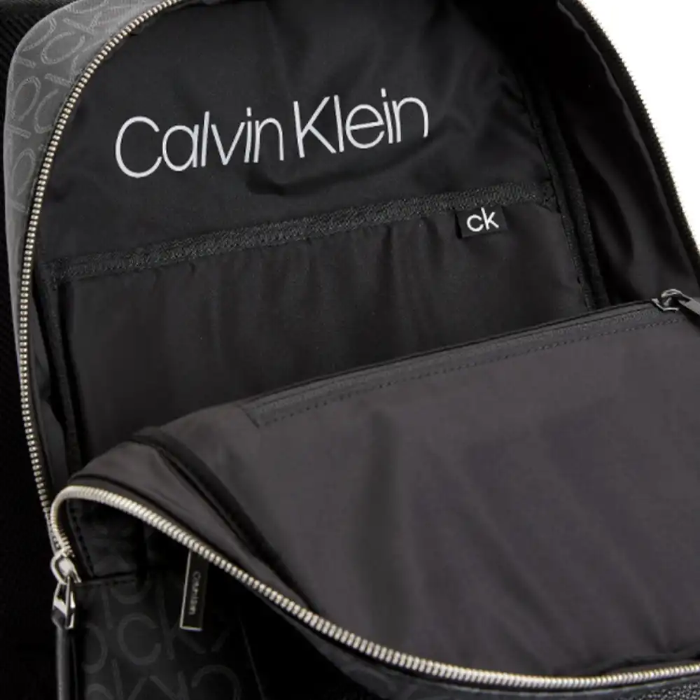 Sac à dos homme Calvin Klein style rond Noir - ZESHOES Sac à dos homme Calvin Klein style rond Noir - ZESHOES