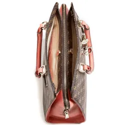 Sac a main femme Guess Camy Marron - ZESHOES Sac a main femme Guess Camy Marron - ZESHOES