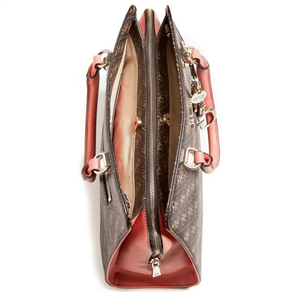 Sac a main femme Guess Camy Marron - ZESHOES Sac a main femme Guess Camy Marron - ZESHOES