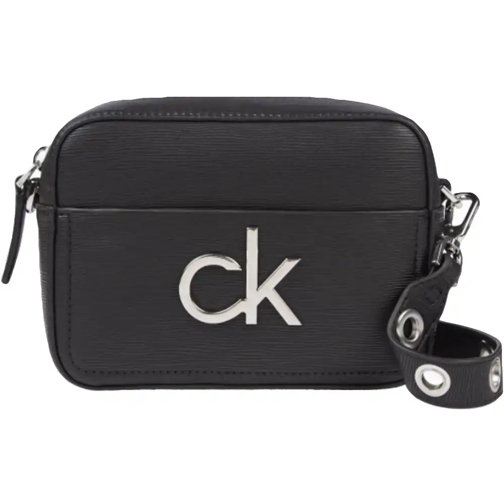 Pochette homme Calvin Klein Camera Noir - ZESHOES Pochette homme Calvin Klein Camera Noir - ZESHOES