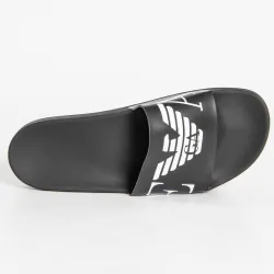 Claquette homme Emporio Armani beachwear Noir - ZESHOES