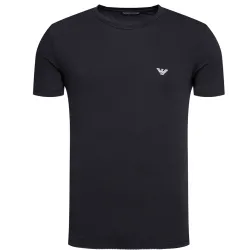 T shirt manche courte homme Emporio Armani Pack x2 stretch Blanc - ZESHOES T shirt manche courte homme Emporio Armani Pack x2 stretch Blanc - ZESHOES