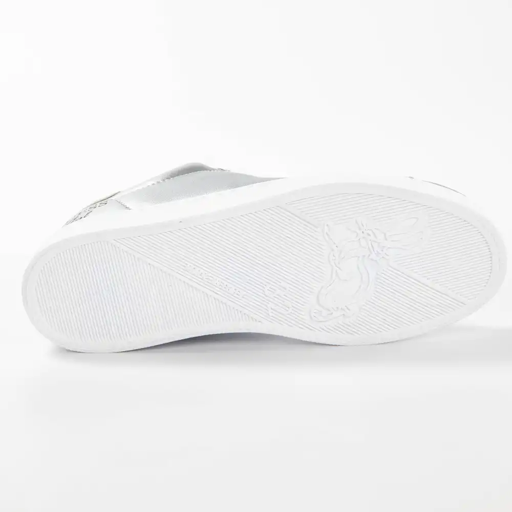 Basket basse femme Guess Silver girl Argent - ZESHOES