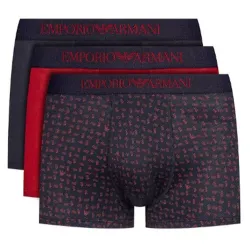 Boxer homme Emporio Armani Pack x3 logo unlimited Multicolor - ZESHOES