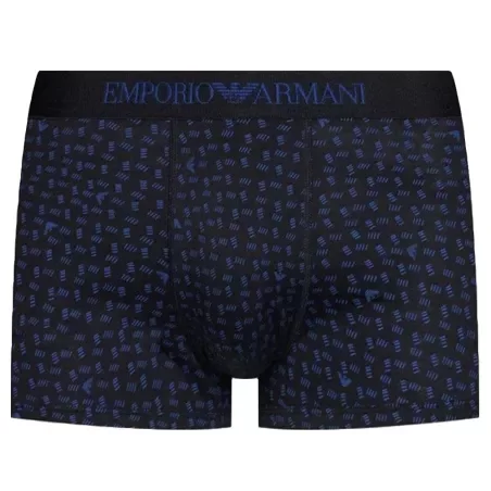 Boxer homme Emporio Armani Noir Pack x3 logo unlimited