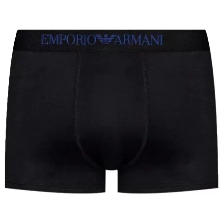 Boxer homme Emporio Armani Noir Pack x3 logo unlimited