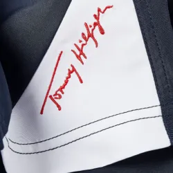 Short de bain homme Tommy Jeans SF medium drawstring Bleu - ZESHOES Short de bain homme Tommy Jeans SF medium drawstring Bleu - ZESHOES