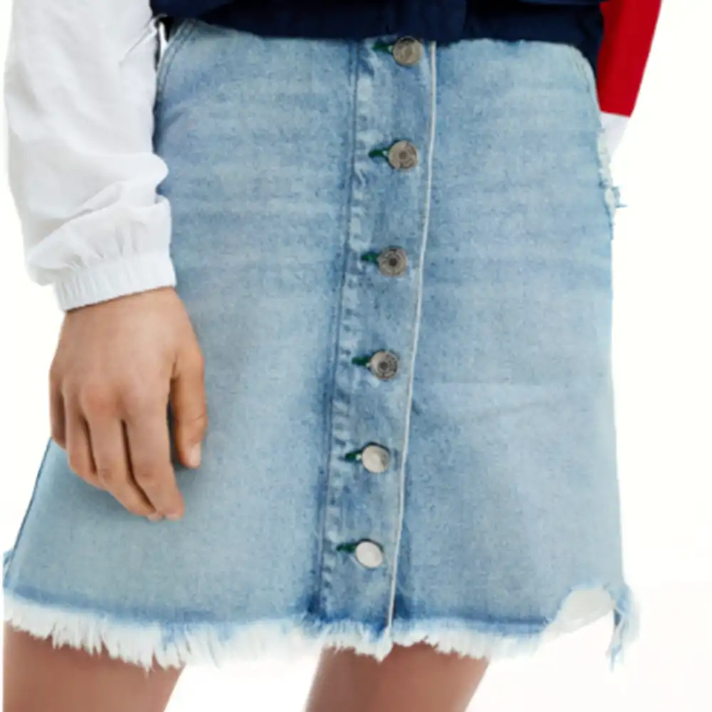 A-line denim Tommy Jeans - 2