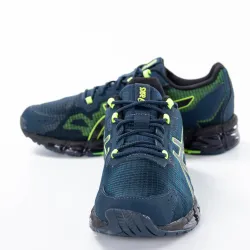 Basket basse homme Asics Gel-quantum 360 6 Bleu - ZESHOES Basket basse homme Asics Gel-quantum 360 6 Bleu - ZESHOES