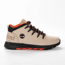 Basket montante homme Timberland Sprint trekker mid nubuck Beige - ZESHOES