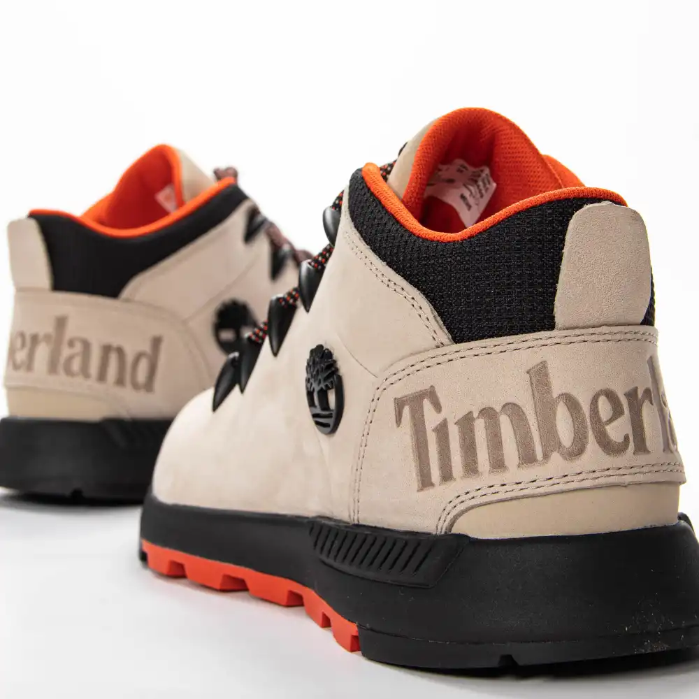 Basket montante homme Timberland Sprint trekker mid nubuck Beige - ZESHOES