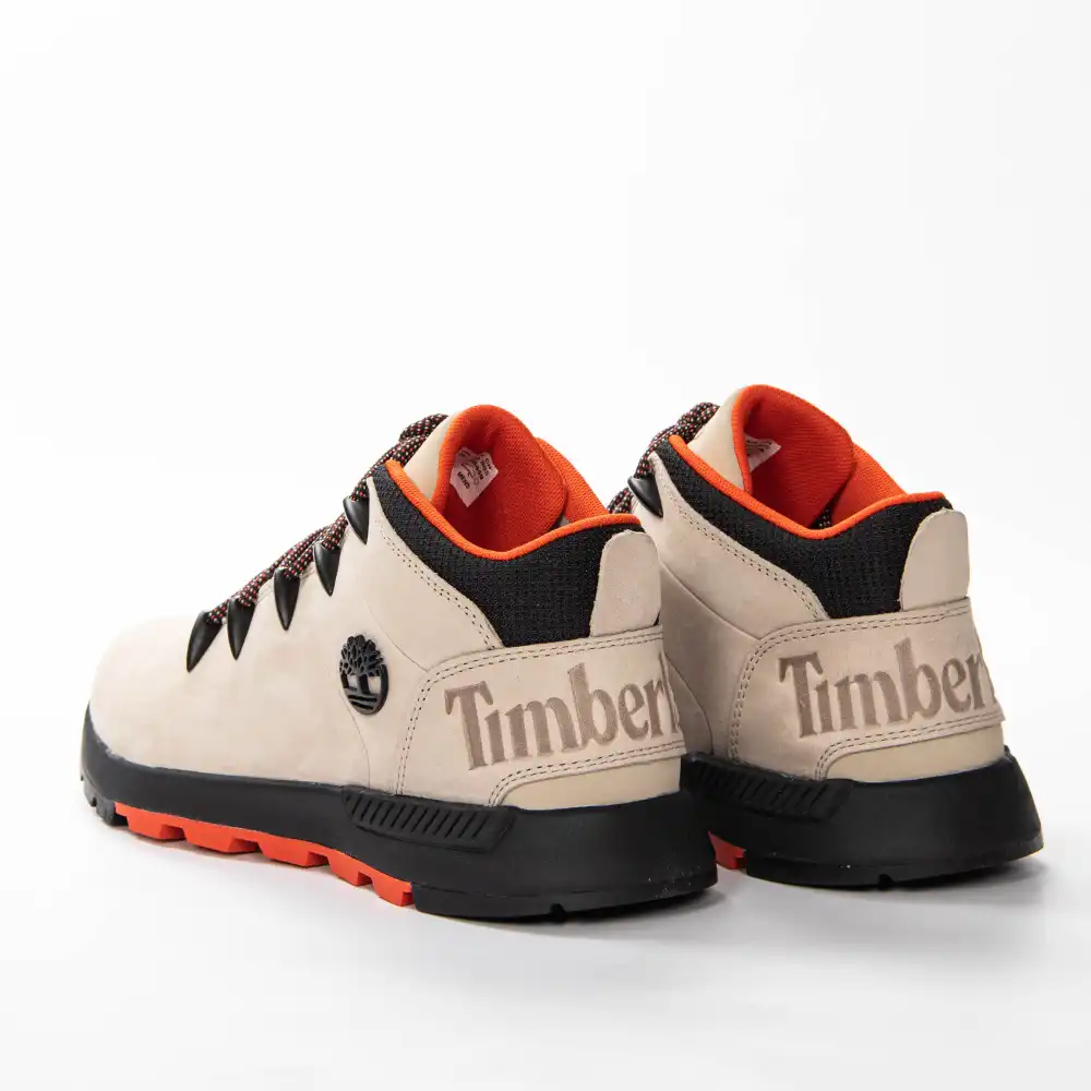 Basket montante homme Timberland Sprint trekker mid nubuck Beige - ZESHOES
