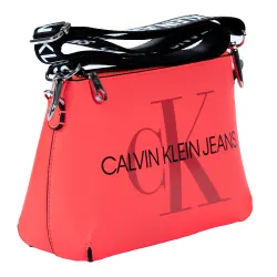 Sac a main femme Calvin Klein Camera pouch Rouge - ZESHOES