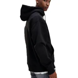 Sweat capuche homme Tommy Jeans Badge Noir - ZESHOES