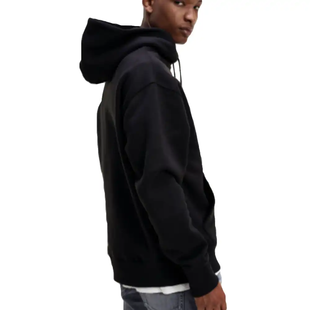 Sweat capuche homme Tommy Jeans Badge Noir - ZESHOES