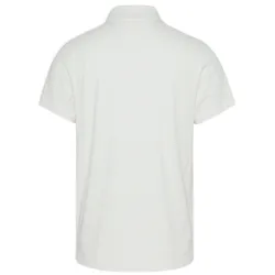 Polo manche courte Tommy Jeans Essential jersey logo Blanc - ZESHOES Polo manche courte Tommy Jeans Essential jersey logo Blanc - ZESHOES