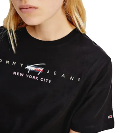 Produits victimes de leur succès Tommy Jeans Noir Logo New York City