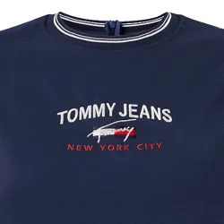 Robe femme Tommy Jeans Style New York City Bleu - ZESHOES Robe femme Tommy Jeans Style New York City Bleu - ZESHOES