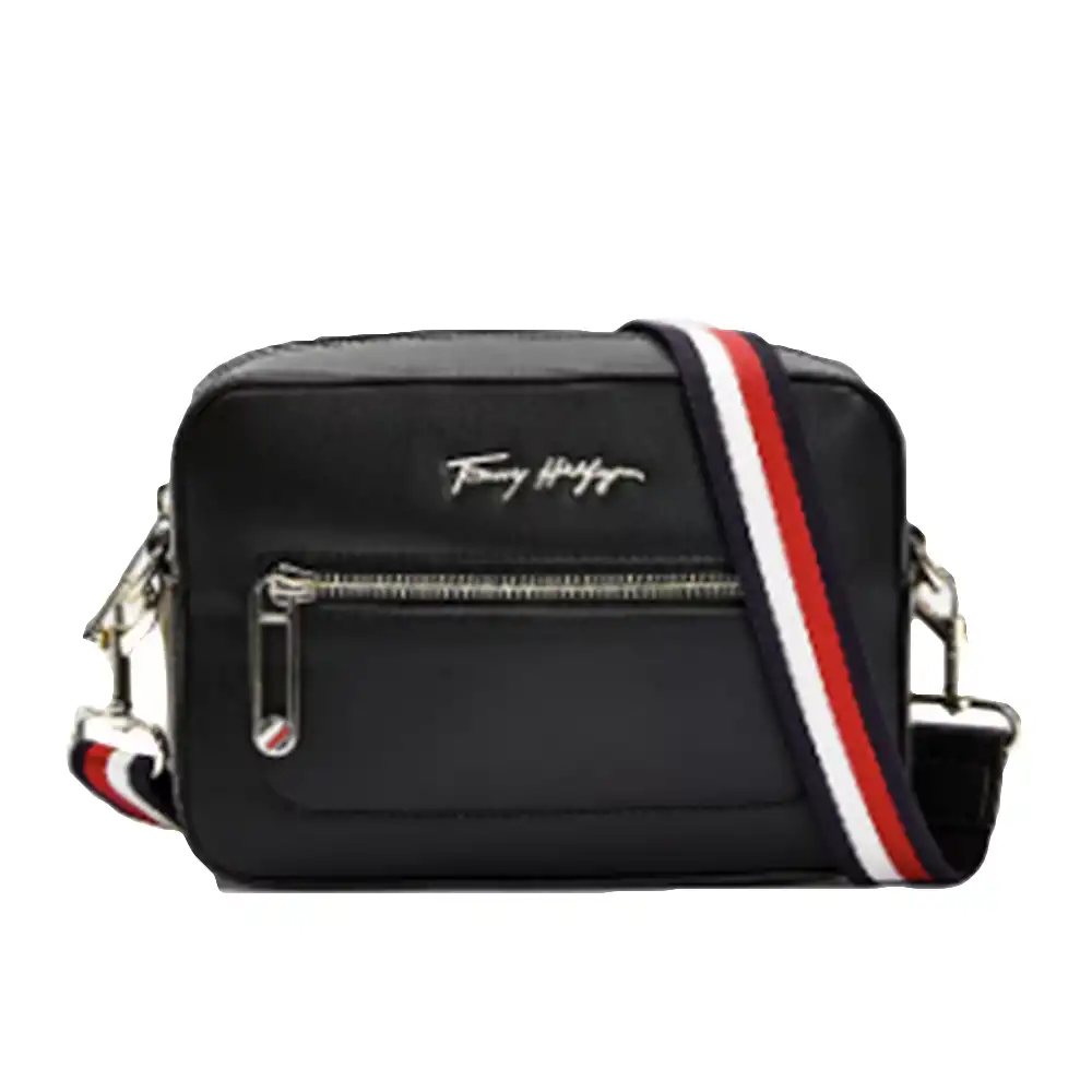 Pochette femme Tommy Jeans Style iconic Noir - ZESHOES