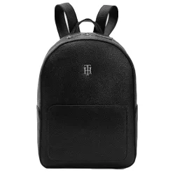 Sac à dos femme Tommy Jeans Essence effet grain fin Noir - ZESHOES