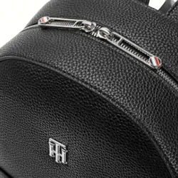 Sac à dos femme Tommy Jeans Essence effet grain fin Noir - ZESHOES