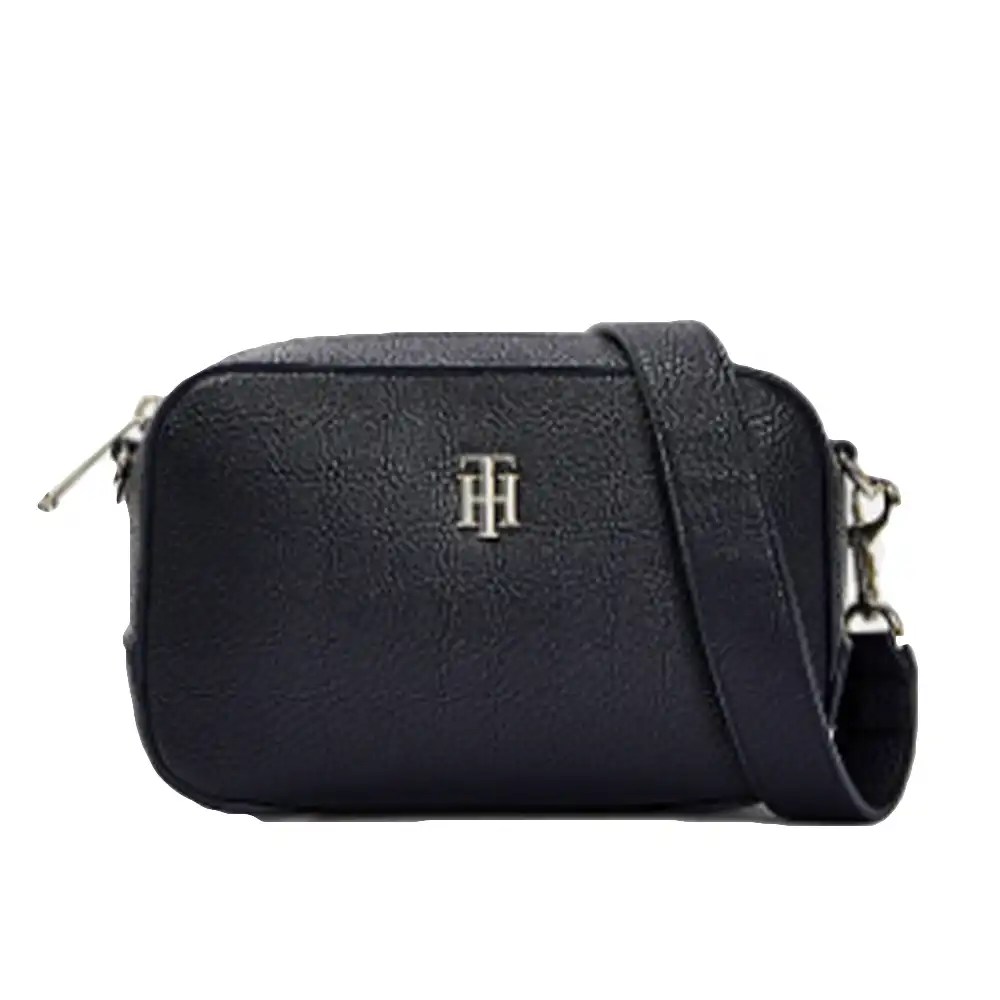 Pochette femme Tommy Jeans Essence à logo emblématique Noir - ZESHOES Pochette femme Tommy Jeans Essence à logo emblématique Noir - ZESHOES