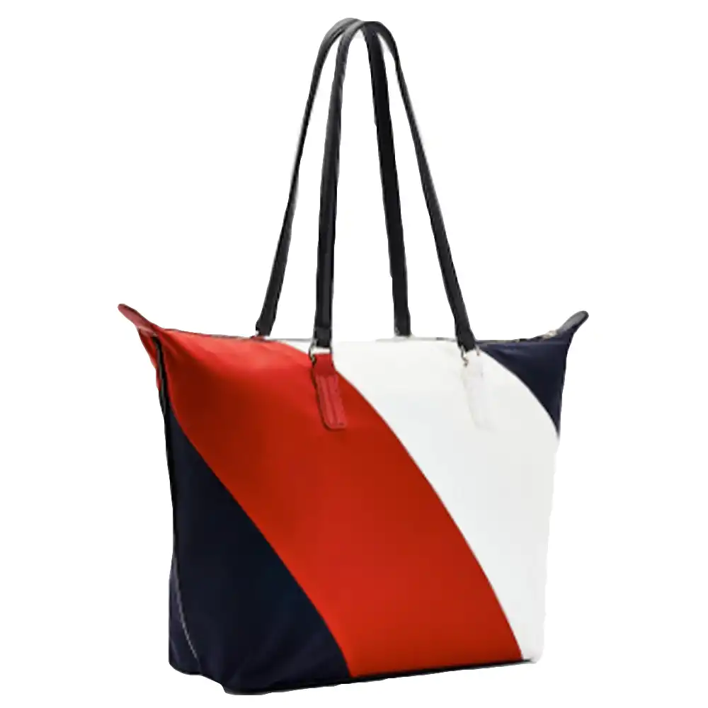 Sac a main femme Tommy Jeans Style cabas logo emblématique Multicolor - ZESHOES Sac a main femme Tommy Jeans Style cabas logo emblématique Multicolor - ZESHOES