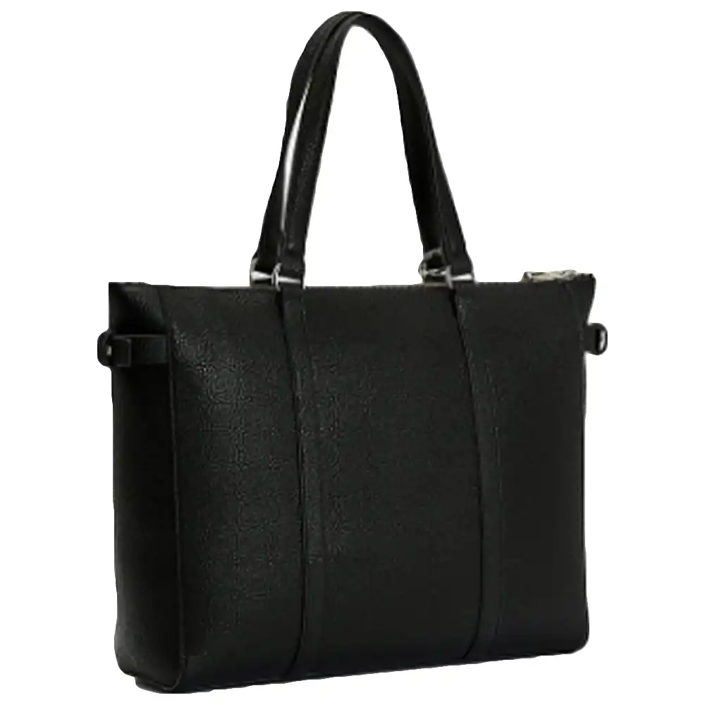 Sac a main femme Tommy Jeans Style cabas breloque Noir - ZESHOES Sac a main femme Tommy Jeans Style cabas breloque Noir - ZESHOES