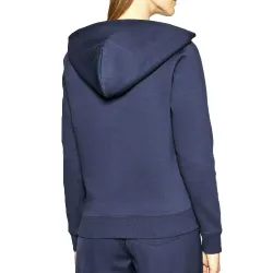 Sweat shirt femme Tommy Jeans Flag logo Bleu - ZESHOES Sweat shirt femme Tommy Jeans Flag logo Bleu - ZESHOES