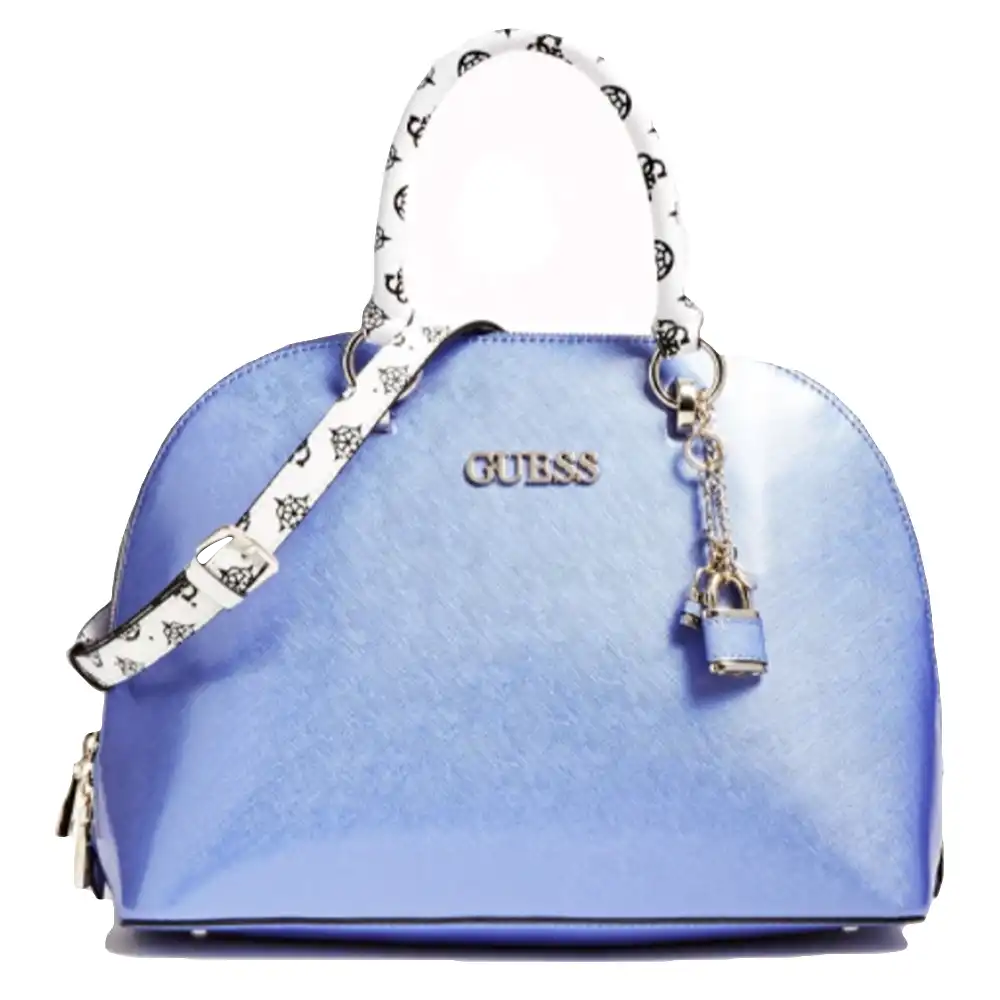 Sac a main femme Guess South Bay Bleu - ZESHOES