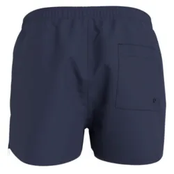 Short de bain homme Calvin Klein Classic logo Bleu - ZESHOES