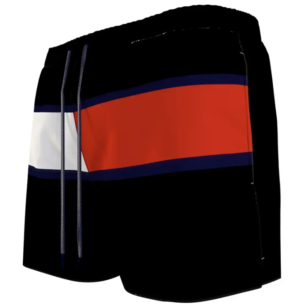 Short de bain homme Tommy Jeans Classic style Bleu - ZESHOES Short de bain homme Tommy Jeans Classic style Bleu - ZESHOES