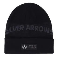 Bonnet homme Puma Mercedes amg petronas beanie Noir - ZESHOES
