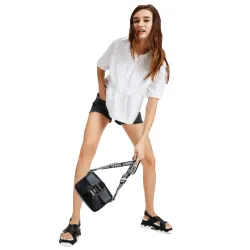 Pochette femme Tommy Jeans Item small crossover Bleu - ZESHOES Pochette femme Tommy Jeans Item small crossover Bleu - ZESHOES