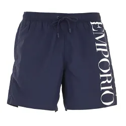 Short de bain homme Emporio Armani Style court Bleu - ZESHOES