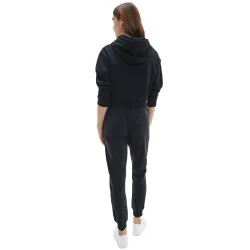 Sweat capuche femme Calvin Klein Dark logo classic Noir - ZESHOES Sweat capuche femme Calvin Klein Dark logo classic Noir - ZESHOES